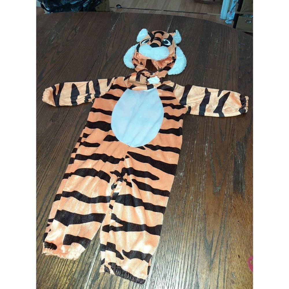 Size 12/18 Month Tiger 2pc Costume Halloween Dress Up